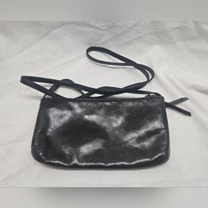 HOBO Black Leather Casual Fall Crossbody Bag